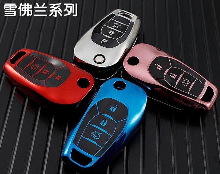 High quality waterproof TPU key cover for Chevrolet,With different colors to choose