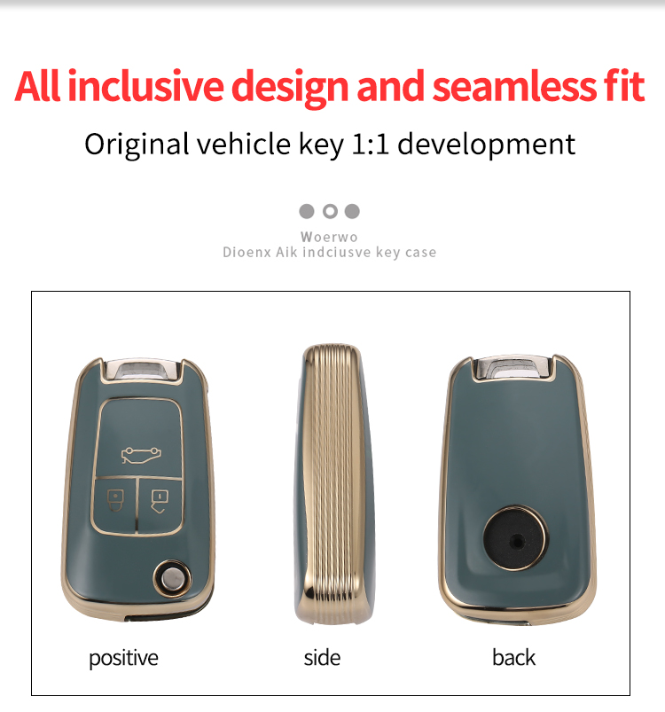 High quality waterproof TPU key cover for Chevrolet,With different colors to choose