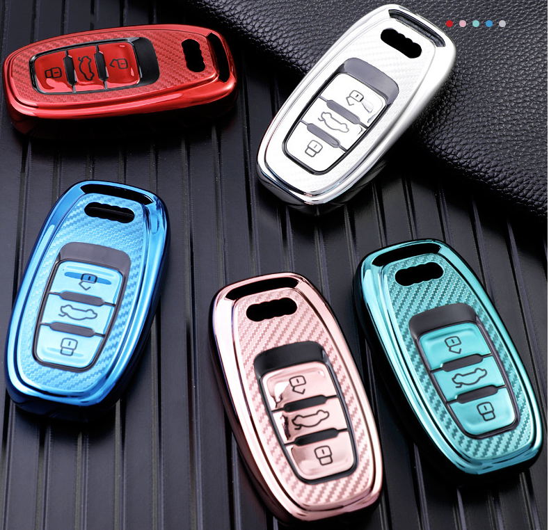 High quality waterproof TPU key cover for Aud,With different colors to choose