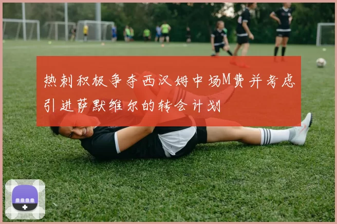热刺积极争夺西汉姆中场M费并考虑引进萨默维尔的转会计划